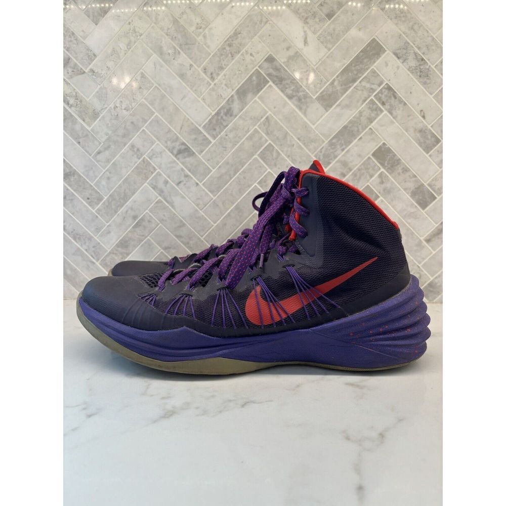 Nike Hyper Dunk Mens Size 12 Purple Dynasty Raptors 599537-500 Basketball Shoes‎